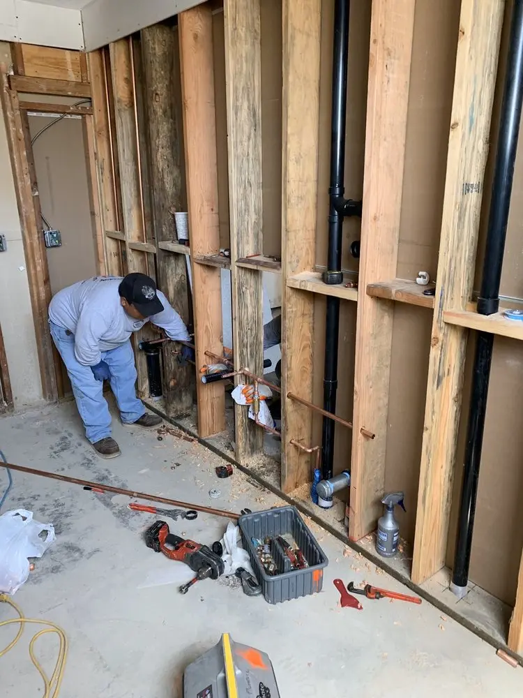 Commercial rough-in plumbing for Gas Line Repair in Gum Springs